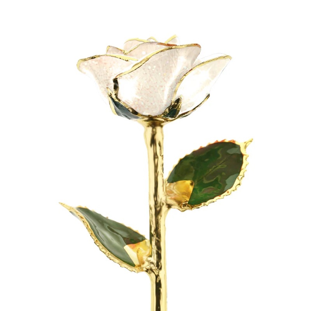 I Hate Steven Singer “Frozen” 24kt gold hand dipped real rose